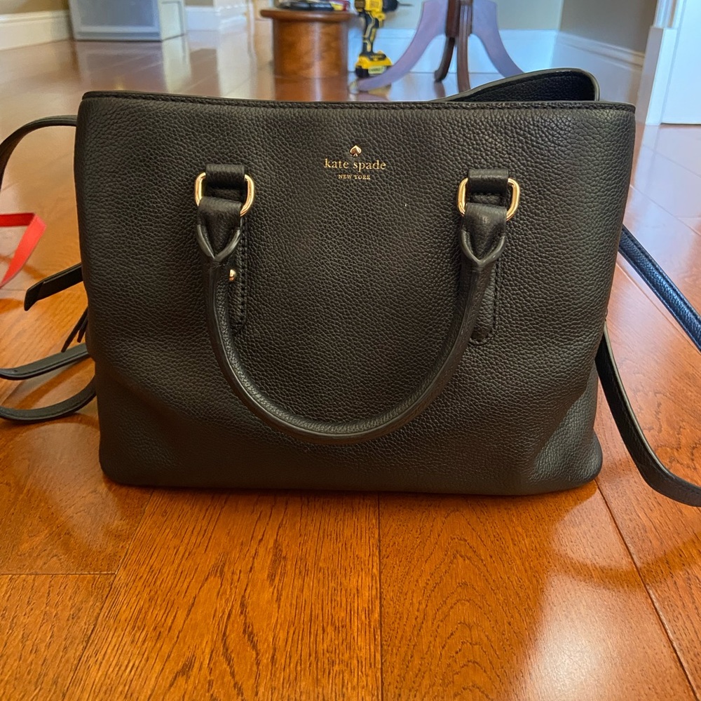 Black Kate Spade Crossbody Purse